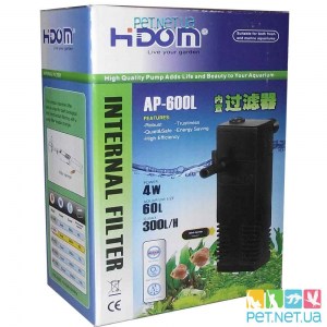 Аквариумный Фильтр Внутренний HIDOM AP-600 - PET.NET.UA